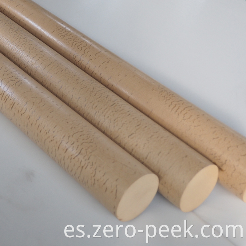 Unfilled plastic PPS rod